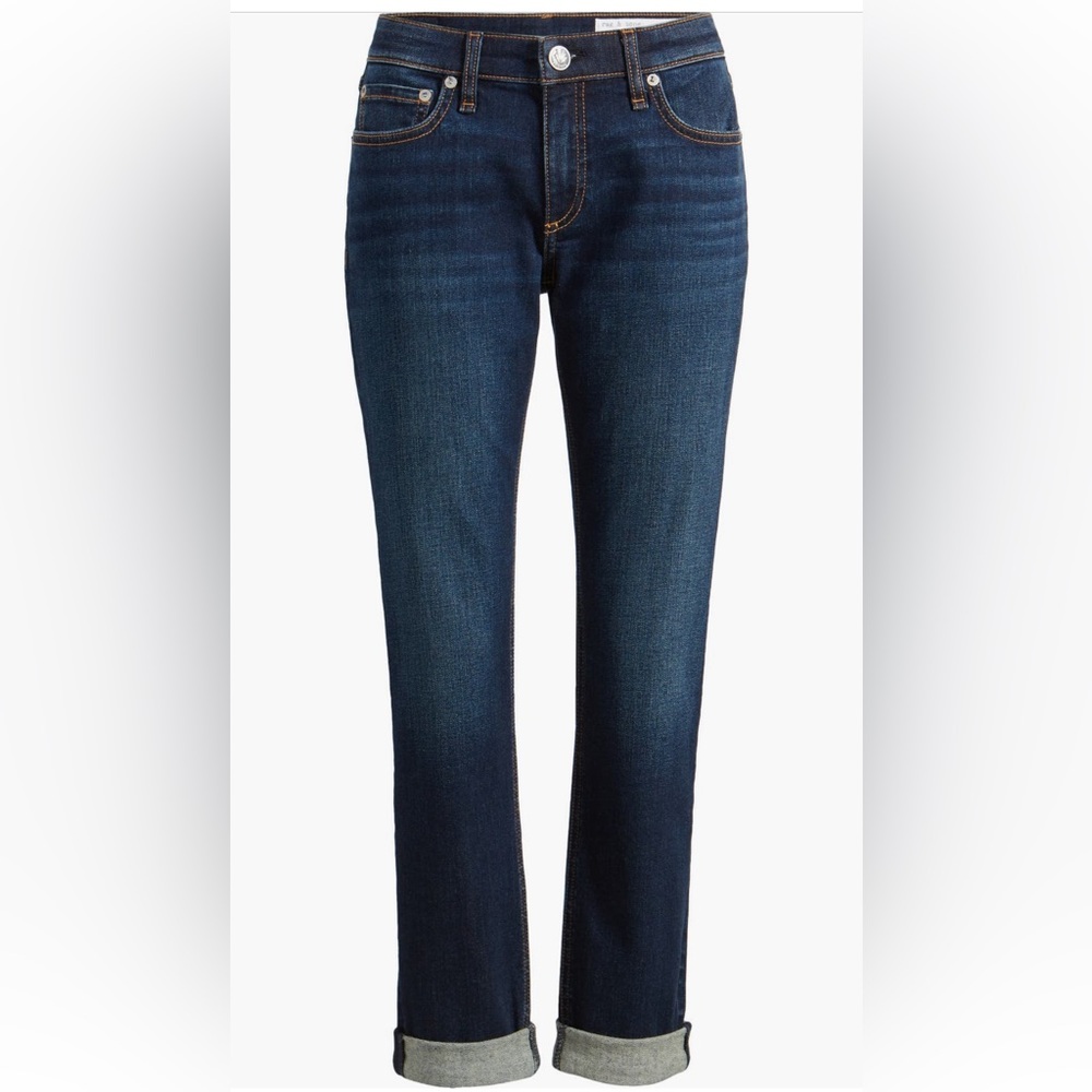 Rag & Bone "Dre" Low-rise Boyfriend Jeans
